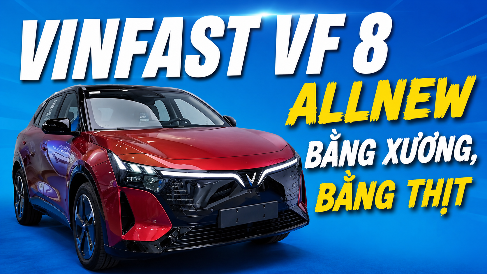 VinFast VF 8 allnew ‘bằng xương, bằng thịt’ tại đại lý, thực tế quá bất ngờ!